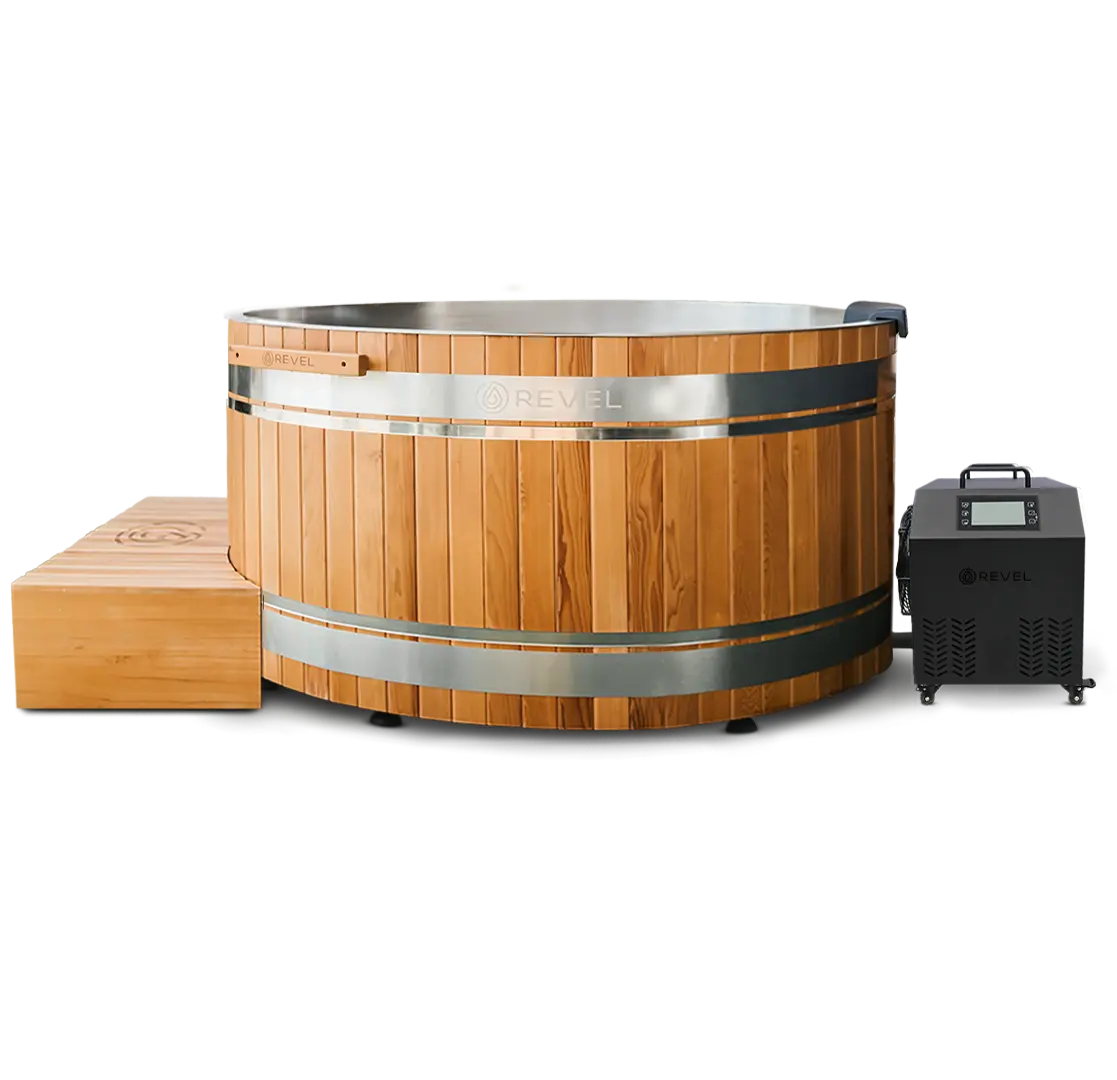 Revel Glacier Solo - Premium Nordic Ice Bath Revel Saunas