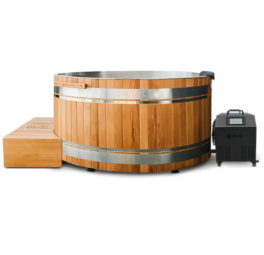 Revel Glacier Solo - Premium Nordic Ice Bath Revel Saunas