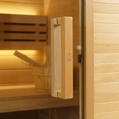 Revel Tampere 2 Person Traditional Finnish Sauna with Step Revel Saunas