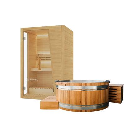 2 Person Tampere & Glacier Duo Revel Saunas