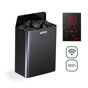 4.5kW Harvia Electronic Wall Heater & Xenio Wifi