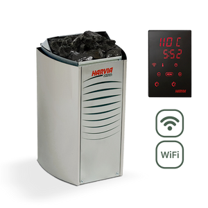 3.5kW Harvia Electronic Vega Heater & Wifi Xenio