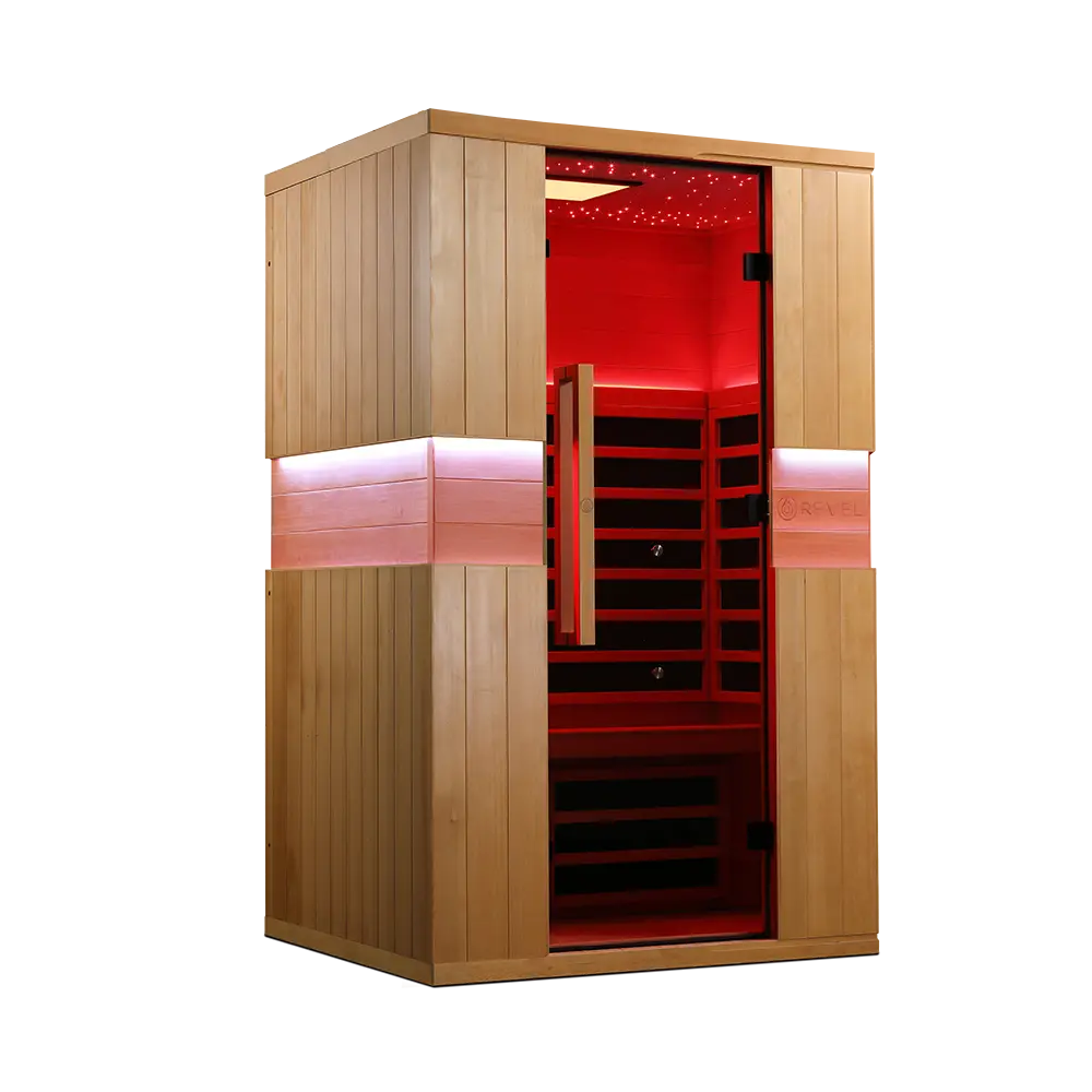 Revel Aura 2 Person Full Spectrum Infrared Sauna Revel Saunas