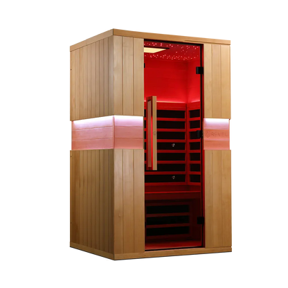Revel Aura 2 Person Full Spectrum Infrared Sauna Revel Saunas