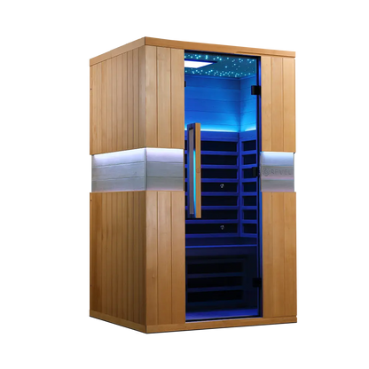 Revel Aura 2 Person Full Spectrum Infrared Sauna Revel Saunas