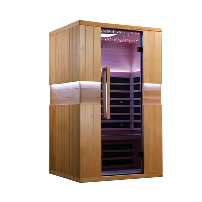 Revel Aura 2 Person Full Spectrum Infrared Sauna Revel Saunas