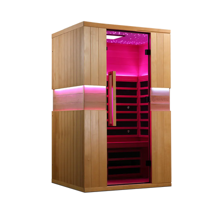Revel Aura 2 Person Full Spectrum Infrared Sauna Revel Saunas