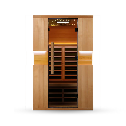 Revel Aura 2 Person Full Spectrum Infrared Sauna Revel Saunas