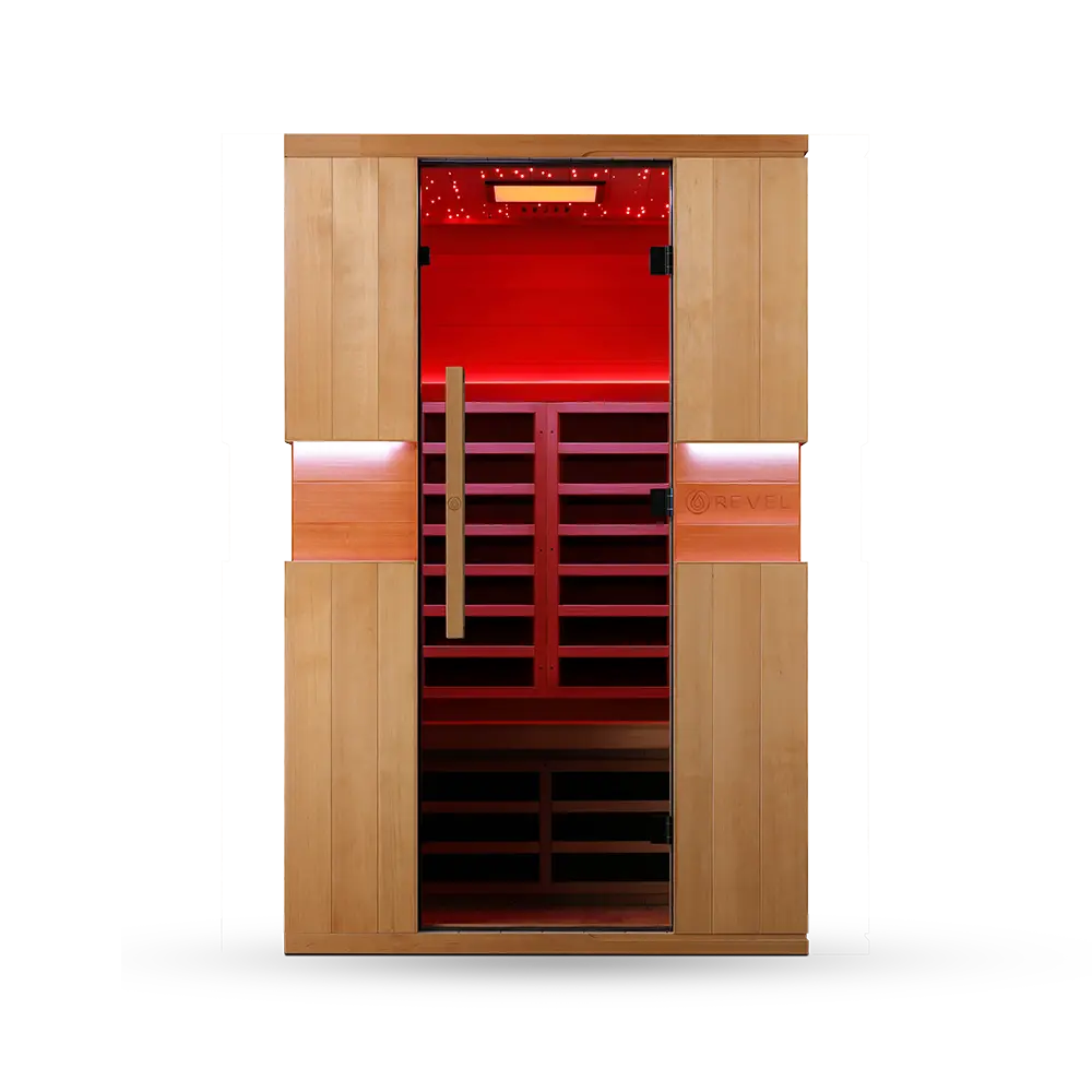 Revel Aura 2 Person Full Spectrum Infrared Sauna Revel Saunas