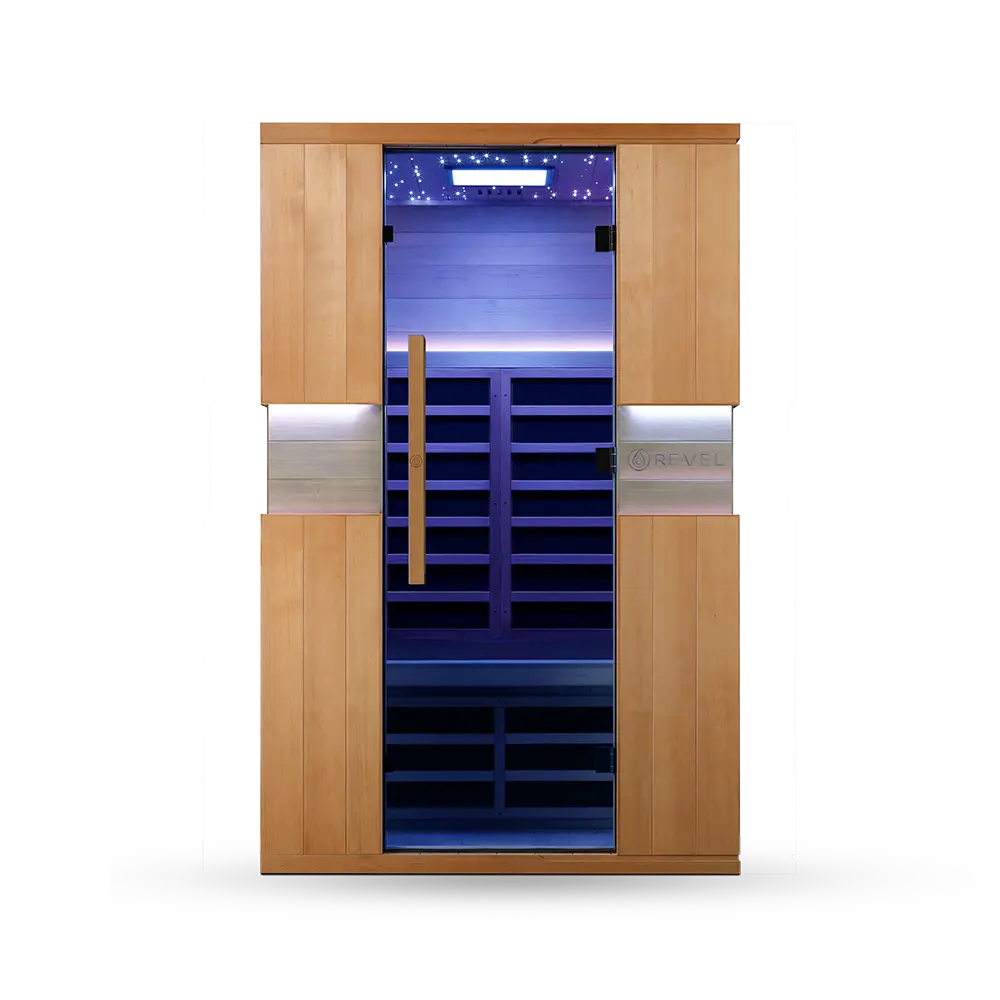 Revel Aura 2 Person Full Spectrum Infrared Sauna Revel Saunas