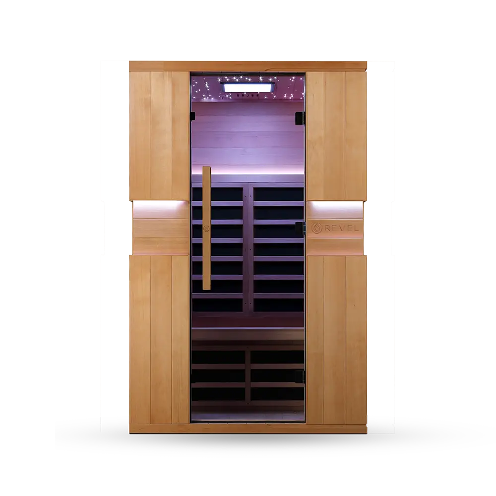 Revel Aura 2 Person Full Spectrum Infrared Sauna Revel Saunas