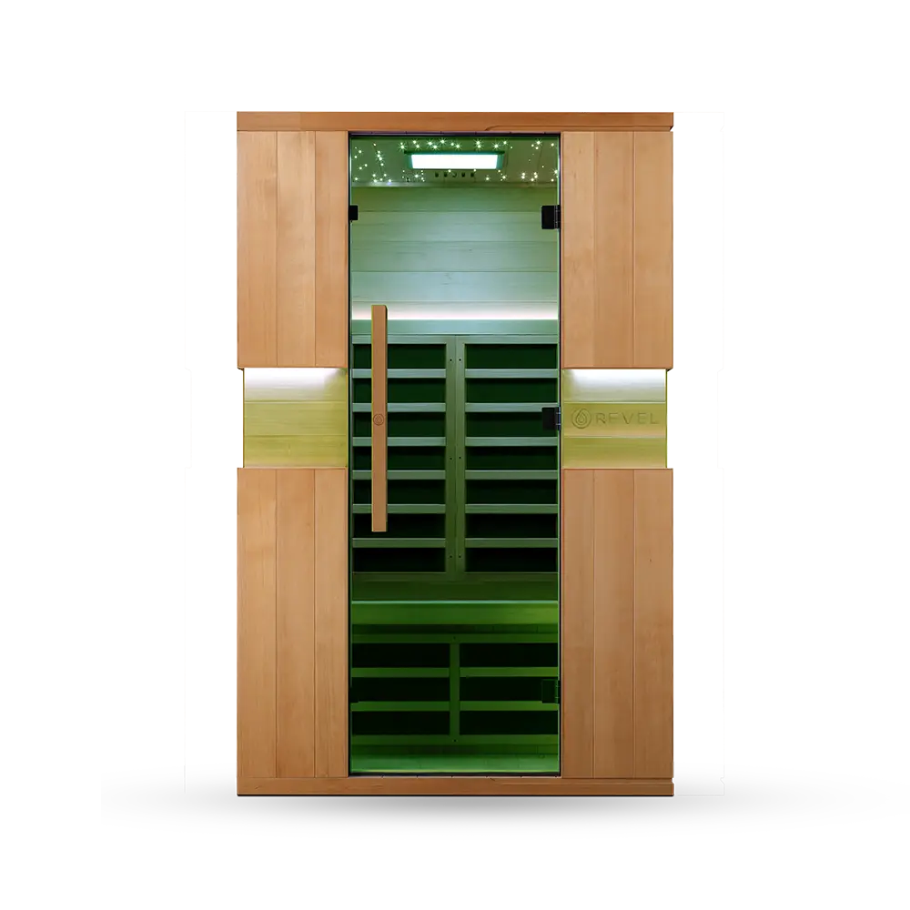 Revel Aura 2 Person Full Spectrum Infrared Sauna Revel Saunas