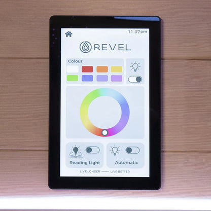 Revel Aura 2 Person Full Spectrum Infrared Sauna Revel Saunas