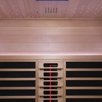 Revel Aura 3P Infrared Sauna with Glacier Solo Ice Bath and 1HP Chiller Revel Saunas