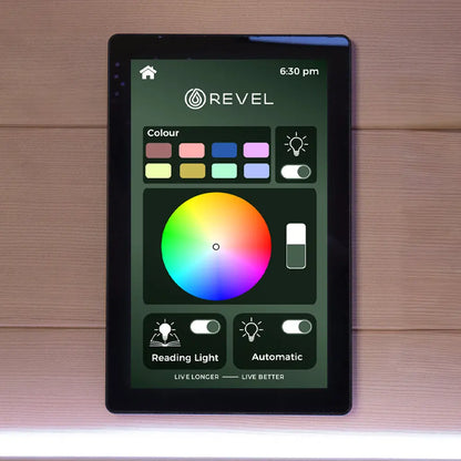 Revel Aura 3 Person Full Spectrum Infrared Sauna - Next Gen Revel Saunas