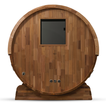 Revel Aurora - 2 Person Traditional Cedar Barrel Sauna - Next Gen (Sauna Only)