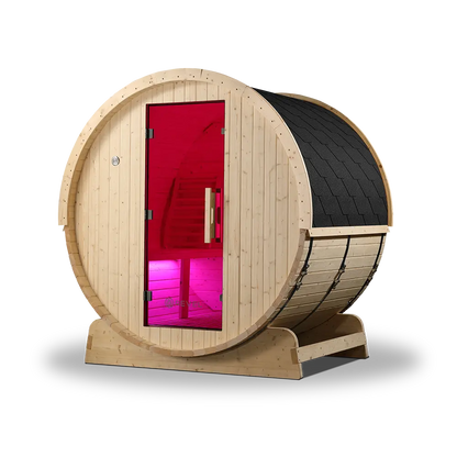 Revel Eden - 4 Person Traditional Barrel Sauna Revel Saunas