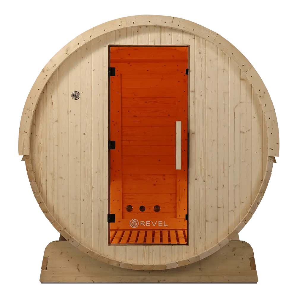Revel Eden - 4 Person Traditional Barrel Sauna Revel Saunas