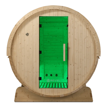 Revel Eden - 4 Person Traditional Barrel Sauna Revel Saunas