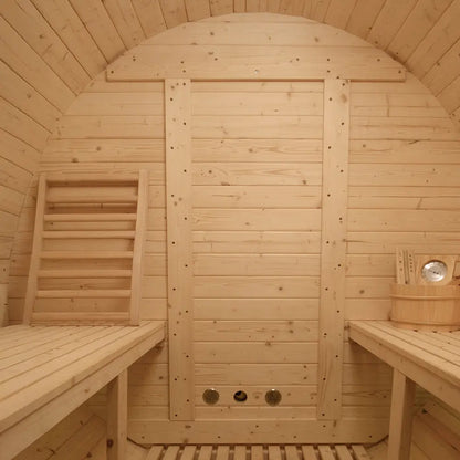Revel Eden - 4 Person Traditional Barrel Sauna Revel Saunas