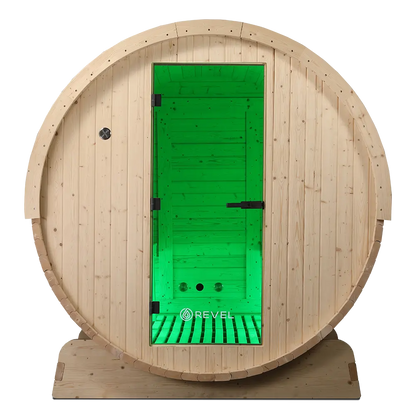 Revel Eden - 8 Person Traditional Barrel Sauna Revel Saunas