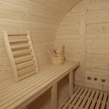 Revel Eden - 8 Person Traditional Barrel Sauna Revel Saunas