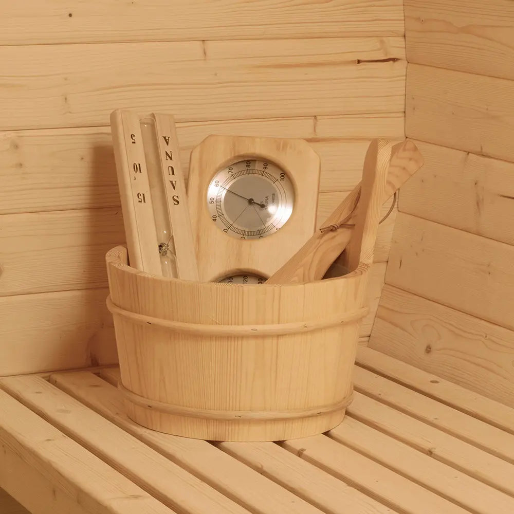 Revel Eden - 8 Person Traditional Barrel Sauna Revel Saunas