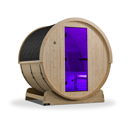 Revel Eden - 4 Person Traditional Barrel Sauna (Barrel Only) Revel Saunas