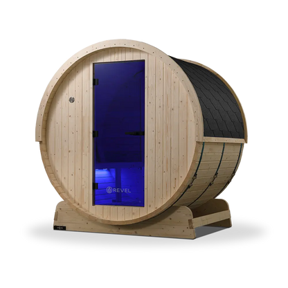 Revel Eden - 4 Person Traditional Barrel Sauna (Barrel Only) Revel Saunas