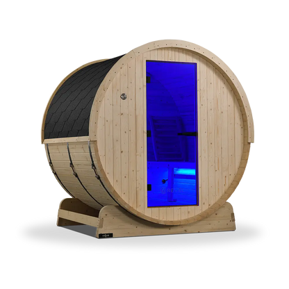 Revel Eden - 4 Person Traditional Barrel Sauna (Barrel Only) Revel Saunas