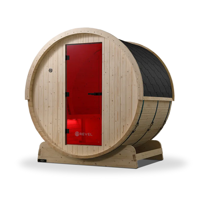 Revel Eden - 4 Person Traditional Barrel Sauna (Barrel Only) Revel Saunas