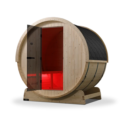Revel Eden - 4 Person Traditional Barrel Sauna (Barrel Only) Revel Saunas