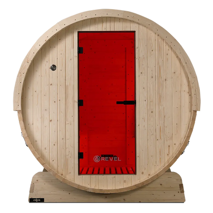 Revel Eden - 4 Person Traditional Barrel Sauna (Barrel Only) Revel Saunas