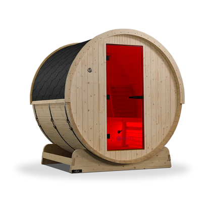 Revel Eden - 4 Person Traditional Barrel Sauna (Barrel Only) Revel Saunas