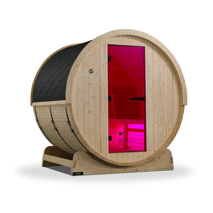 Revel Eden - 4 Person Traditional Barrel Sauna (Barrel Only) Revel Saunas