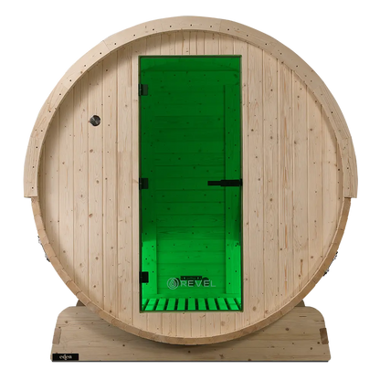 Revel Eden - 4 Person Traditional Barrel Sauna (Barrel Only) Revel Saunas