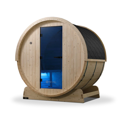 Revel Eden - 4 Person Traditional Barrel Sauna (Barrel Only) Revel Saunas