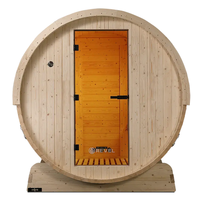 Revel Eden - 4 Person Traditional Barrel Sauna (Barrel Only) Revel Saunas