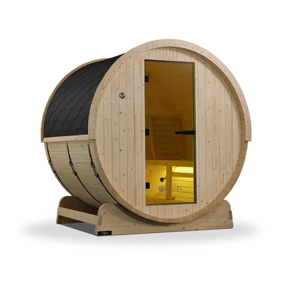 Revel Eden - 4 Person Traditional Barrel Sauna (Barrel Only) Revel Saunas
