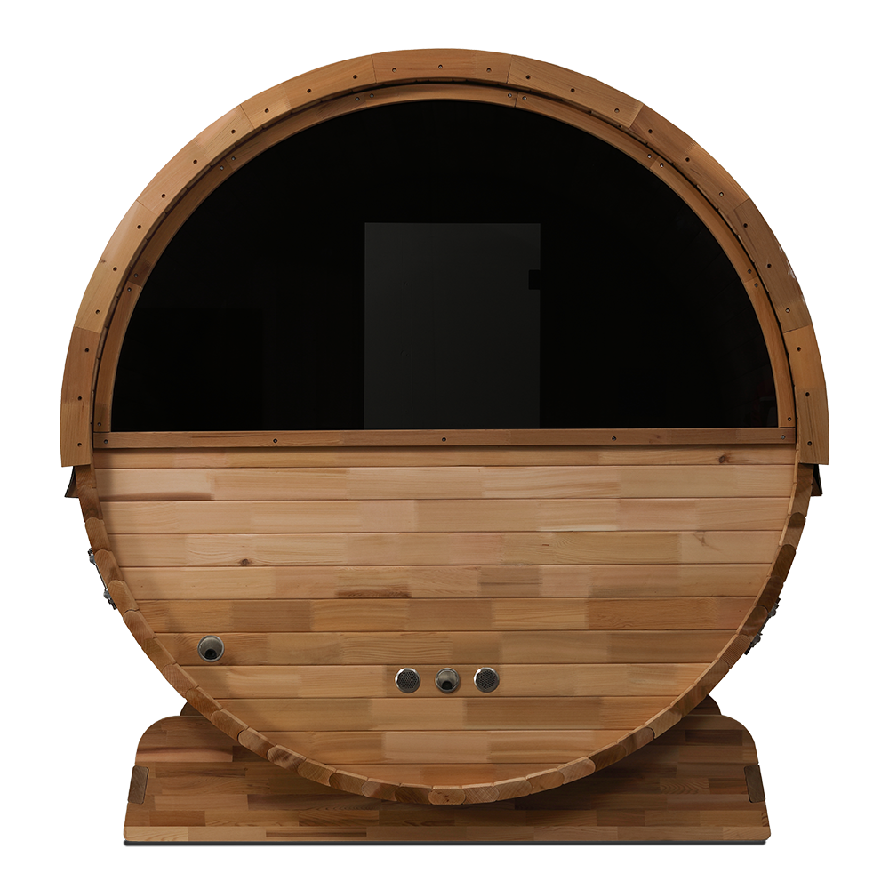 Revel Edenview - 8 Person Traditional Cedar Barrel Sauna (Barrel Only)