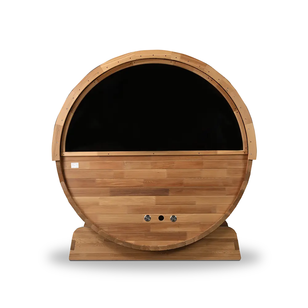Revel Edenview - 4 Person Traditional Cedar Barrel Sauna Revel Saunas