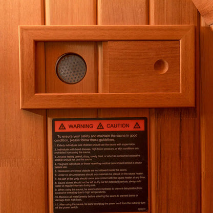 Revel Edenview - 4 Person Traditional Cedar Barrel Sauna Revel Saunas