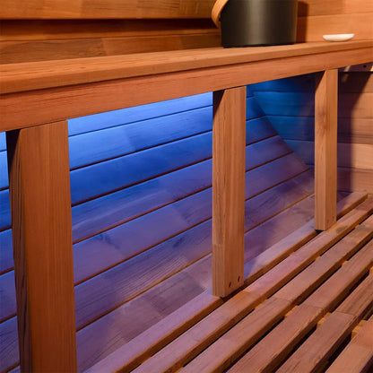 Revel Edenview - 8 Person Traditional Cedar Barrel Sauna Revel Saunas