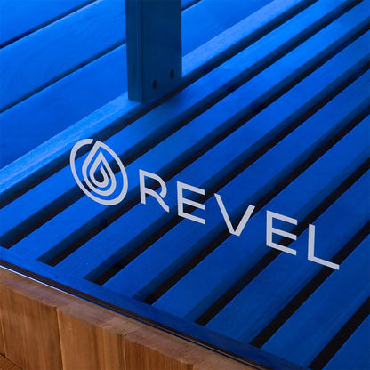 Revel Edenview - 8 Person Traditional Cedar Barrel Sauna Revel Saunas