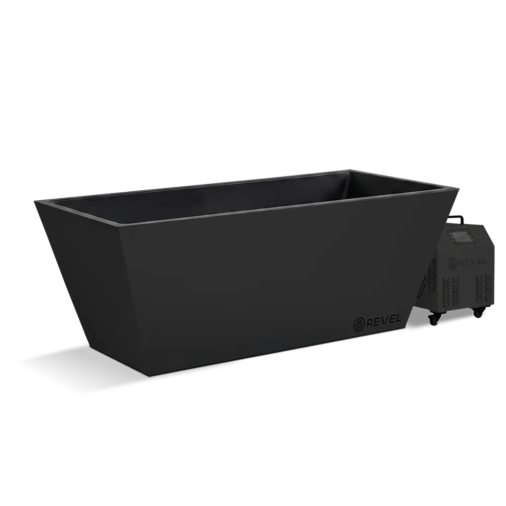 Revel Edur - Noir Ice Bath Includes Chiller Revel Saunas