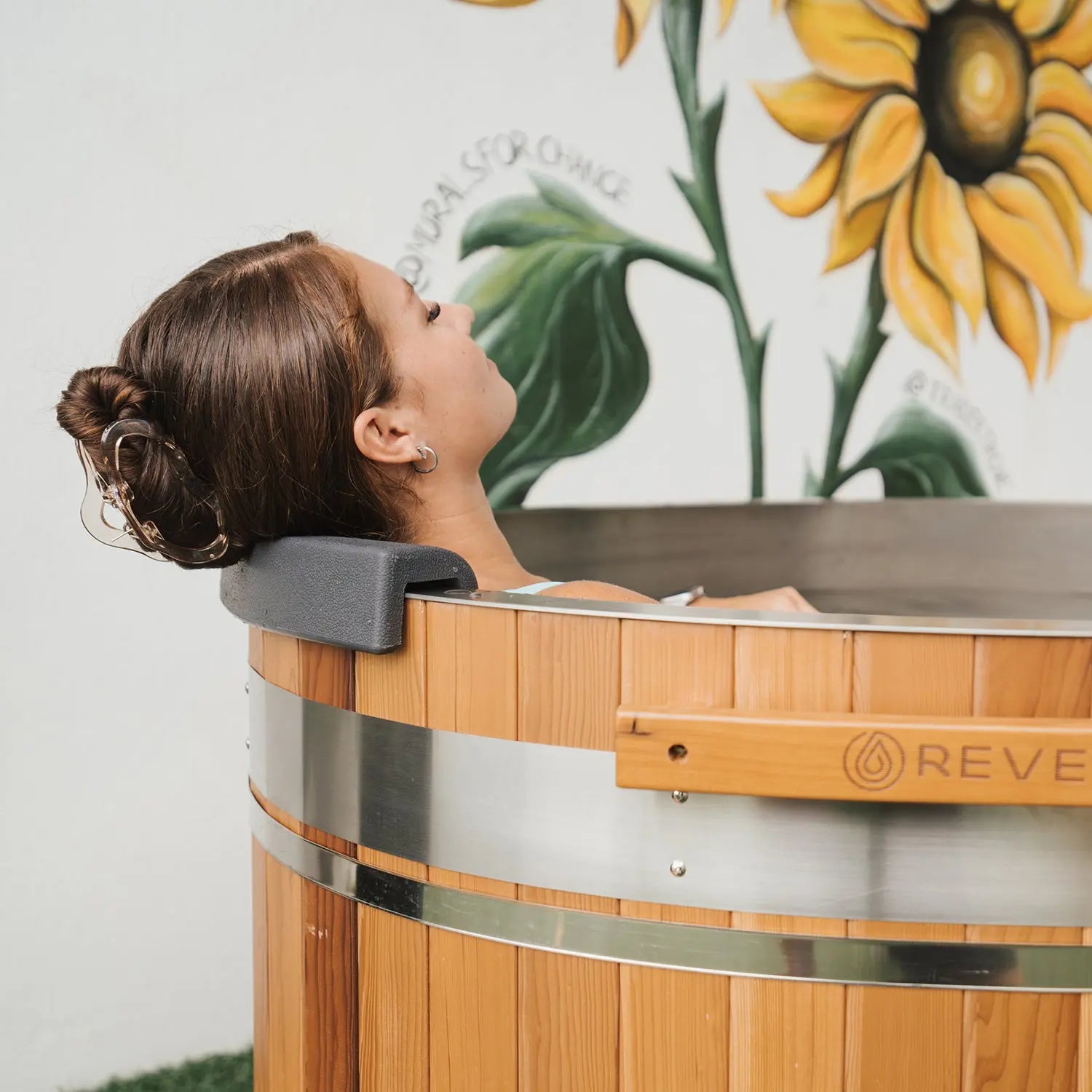 Glacier EVA Headrest Revel Saunas