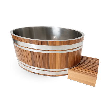 Revel Glacier Duo – Premium Cedar Ice Bath V3 Revel Saunas
