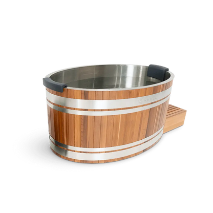 Revel Virta 4P Traditional Cabin with Glacier Duo Ice Bath and 1HP Chiller Revel Saunas