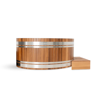 Revel Glacier Duo – Premium Cedar Ice Bath V3 Revel Saunas
