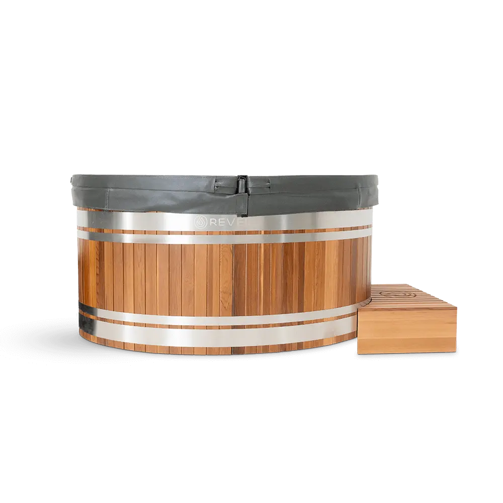 Revel Glacier Duo – Premium Cedar Ice Bath V3 Revel Saunas